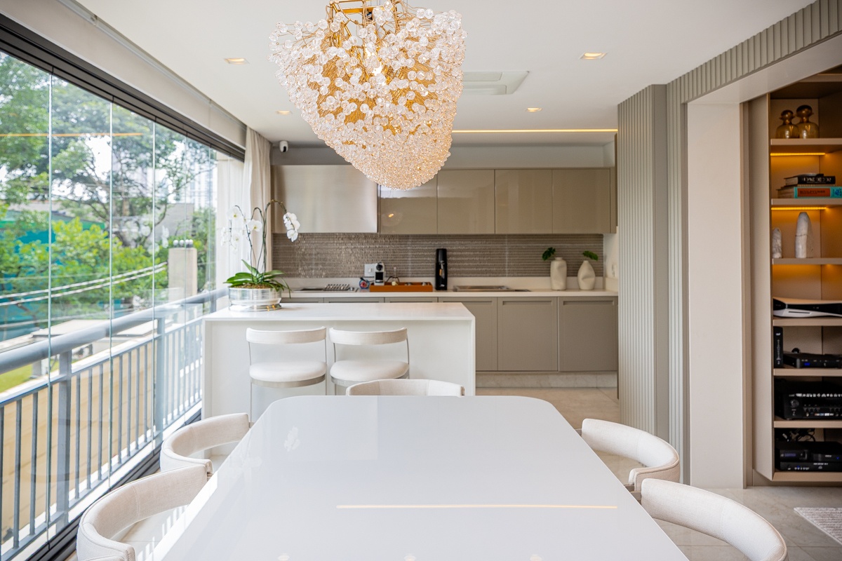 Apartamento garden para venda em Vila Olímpia com 3 quartos, sendo 3 suítes, 220m²
