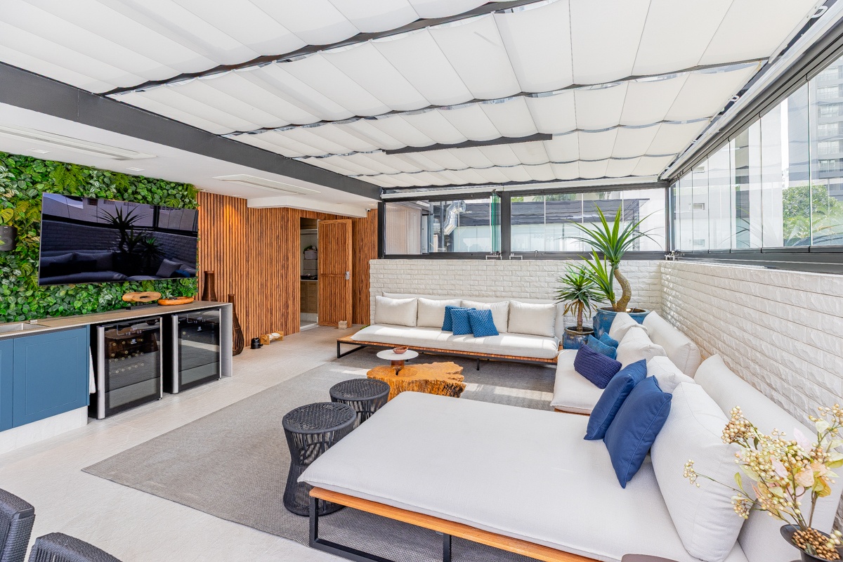 Apartamento garden para venda em Vila Olímpia com 3 quartos, sendo 3 suítes, 220m²