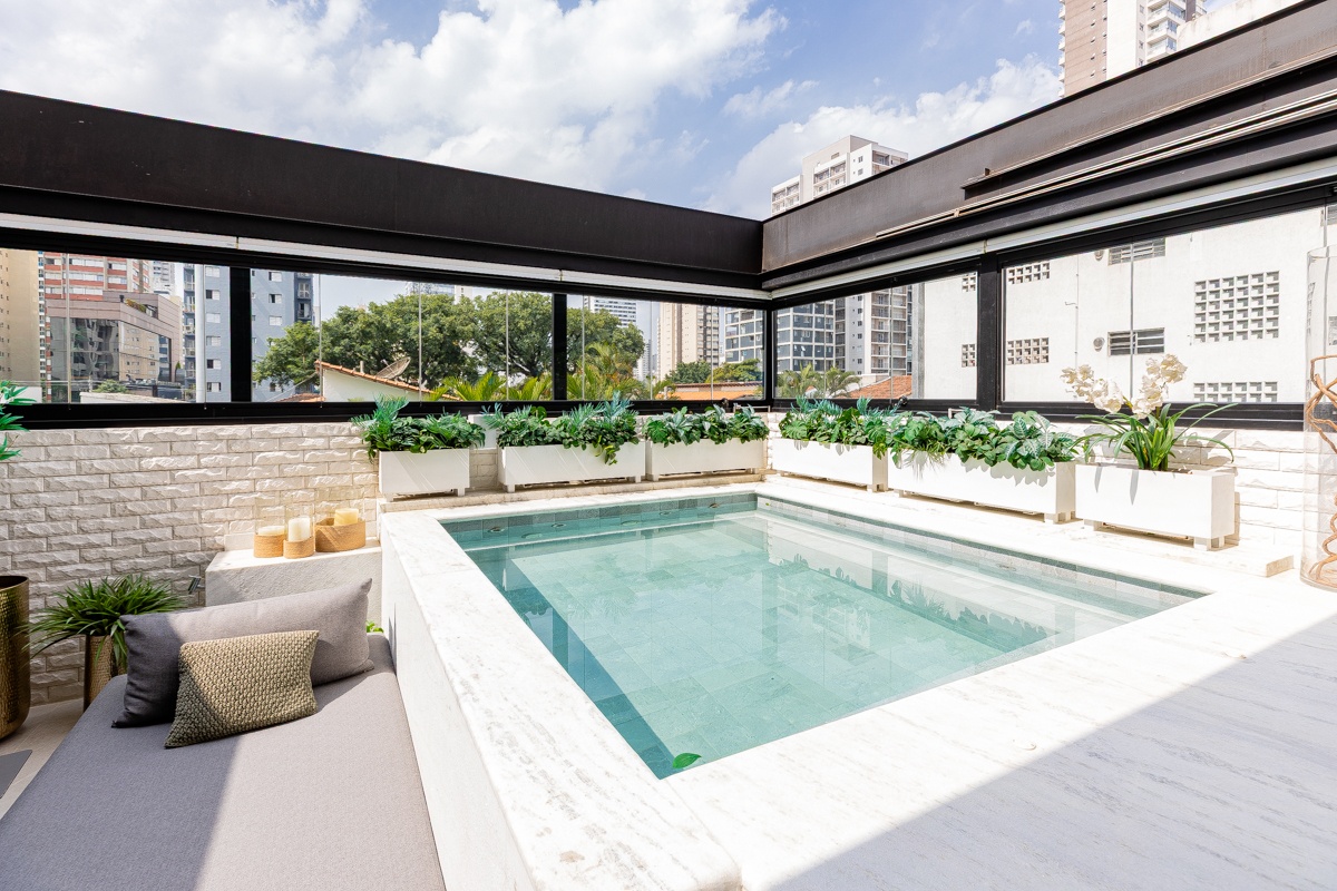 Apartamento garden para venda em Vila Olímpia com 3 quartos, sendo 3 suítes, 220m²