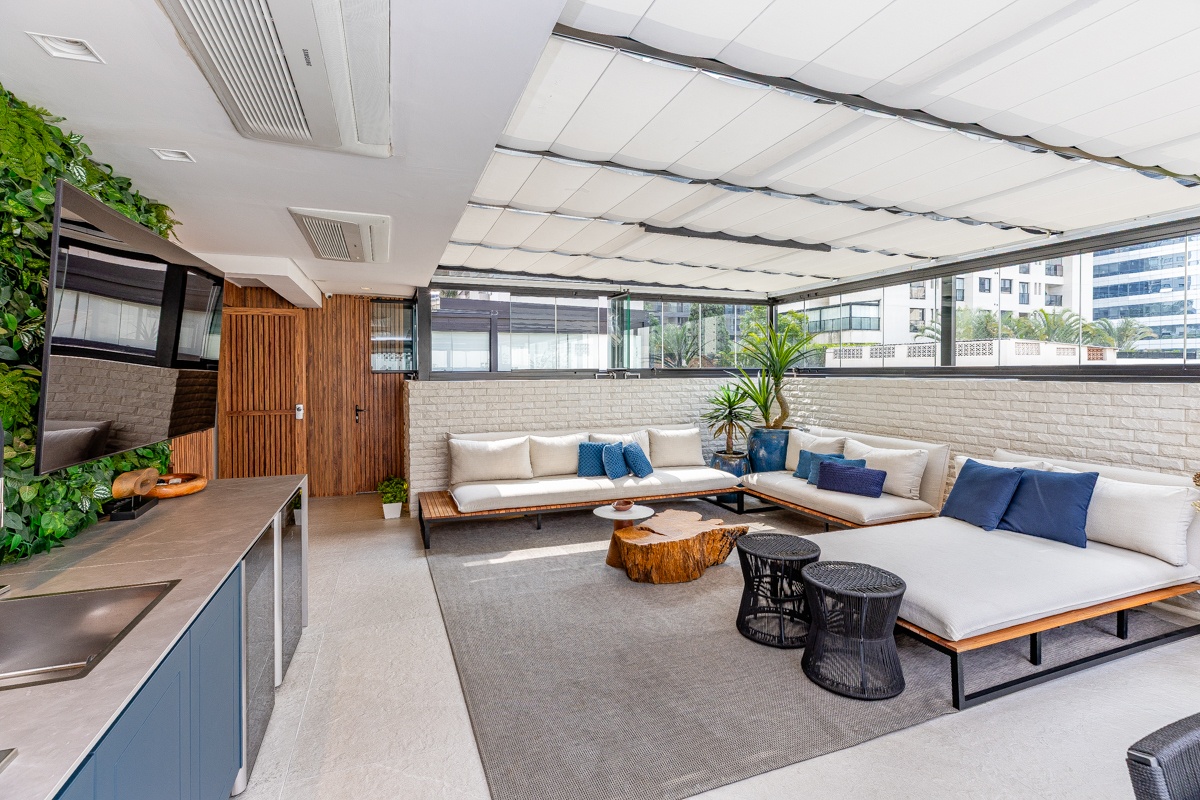 Apartamento garden para venda em Vila Olímpia com 3 quartos, sendo 3 suítes, 220m²