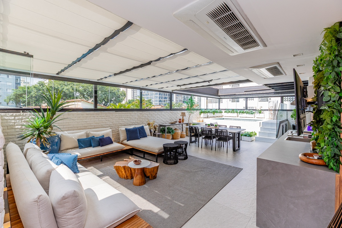 Apartamento garden para venda em Vila Olímpia com 3 quartos, sendo 3 suítes, 220m²