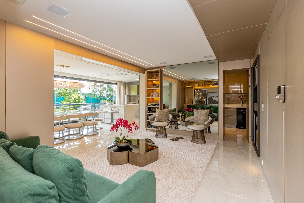 Apartamento garden para venda em Vila Olímpia com 3 quartos, sendo 3 suítes, 220m²